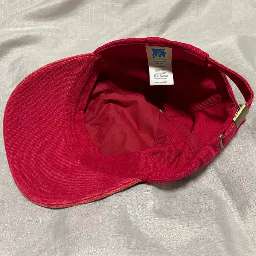 [BUNJANG] My Name Is Peter Mullum Red Ball Cap / 마이네임이즈피터 Mullum 레드 볼캡