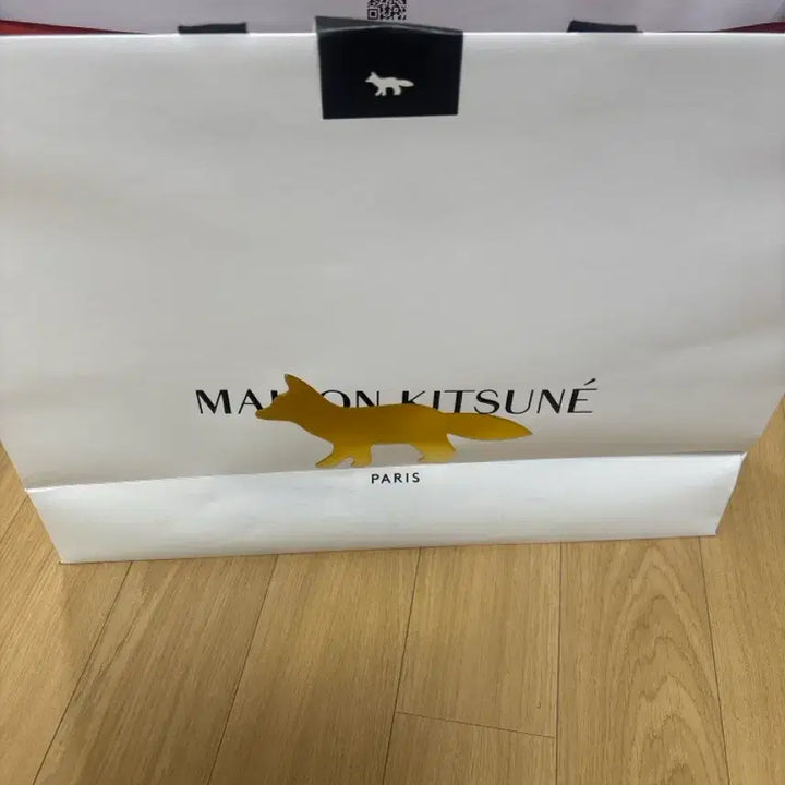[BUNJANG] Maison Kitsuné Fox Patch Polo Shirt Ivory M / 메종키츠네 폭스 패치 카라티 M 아이보리