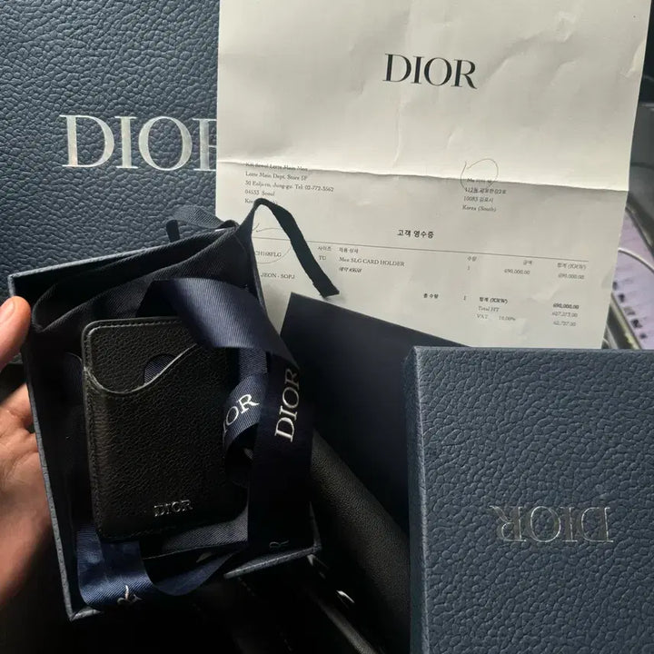 [BUNJANG] Dior Dior Gravity MagSafe Card Holder / [풀구성품] 디올 그래비티 맥세이프 카드지갑