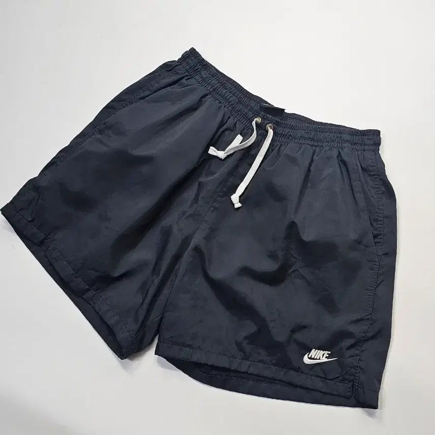 [BUNJANG] Nike Track Pants Windbreaker Black Shorts / 나이키 트랙팬츠 바람막이 블랙 반 바지