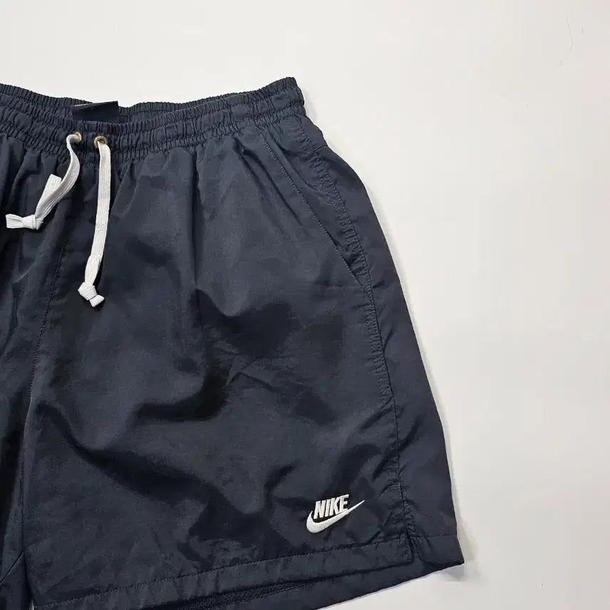 [BUNJANG] Nike Track Pants Windbreaker Black Shorts / 나이키 트랙팬츠 바람막이 블랙 반 바지