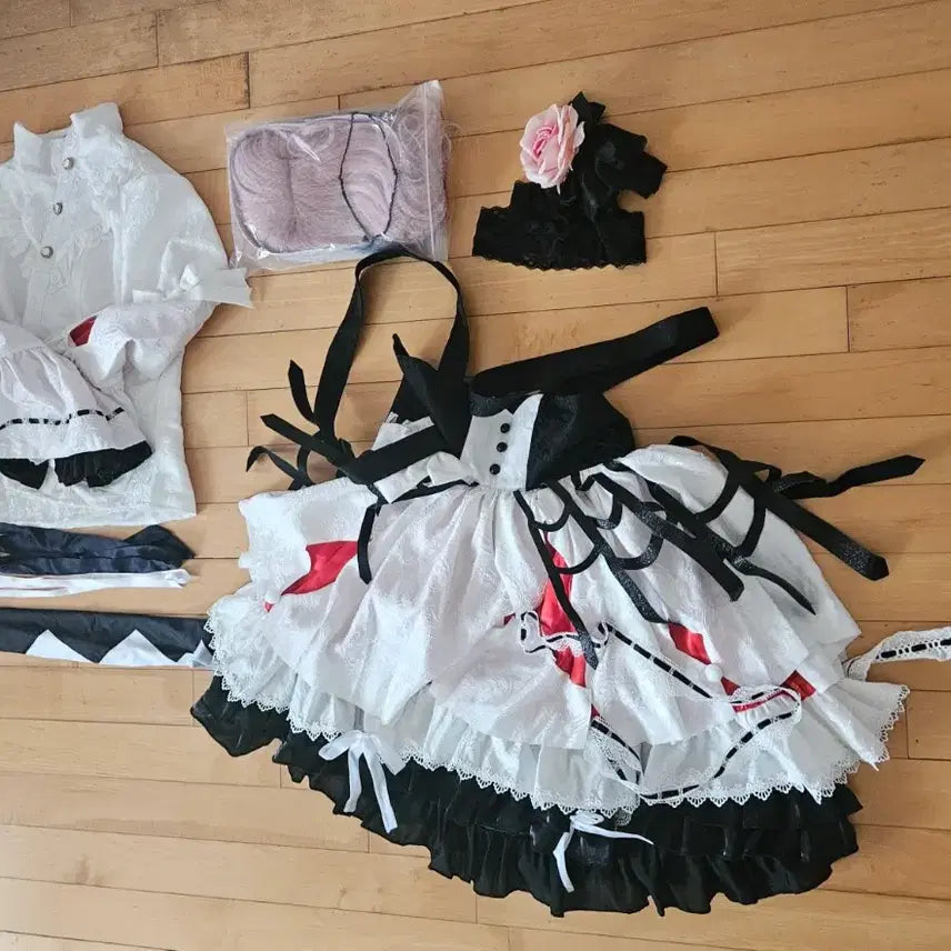 [BUNJANG] Mizuki Akiyama Disguise Flower Cosplay Outfit Set / 프세카 아키야마 미즈키 둔갑의 꽃 코스프레 의상 굿즈