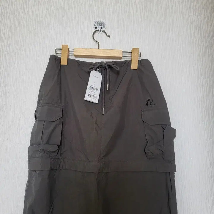 [BUNJANG] NERDY Parachute Cargo Skirt (Gray) / 널디 파라슈트 카고 스커트(그레이)