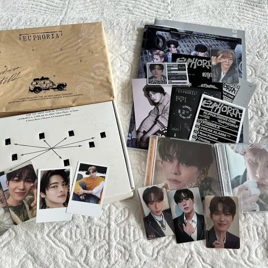 [BUNJANG] ALDIWON Alphadriveone Euphoria Unsealed Album Bundle Set / 알디원 알파드라이브원 유포리아 개봉 앨범 일괄