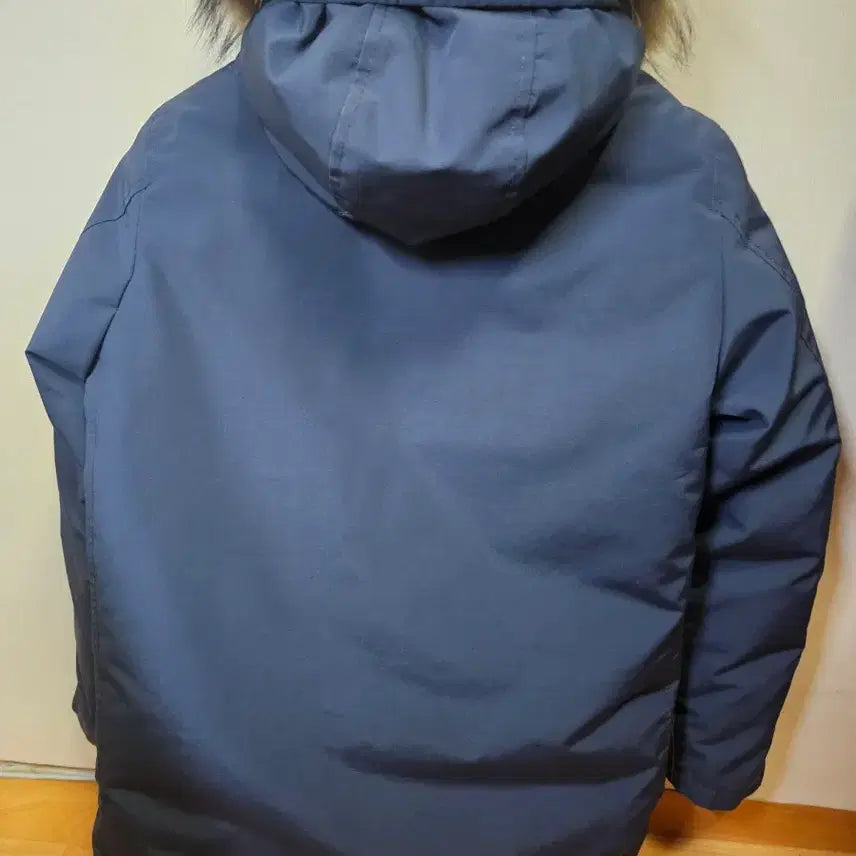 [BUNJANG] Danton Raccoon Fur Down Padding Navy / 44~55) 단톤 DANTON 라쿤퍼 다운 패딩 네이비