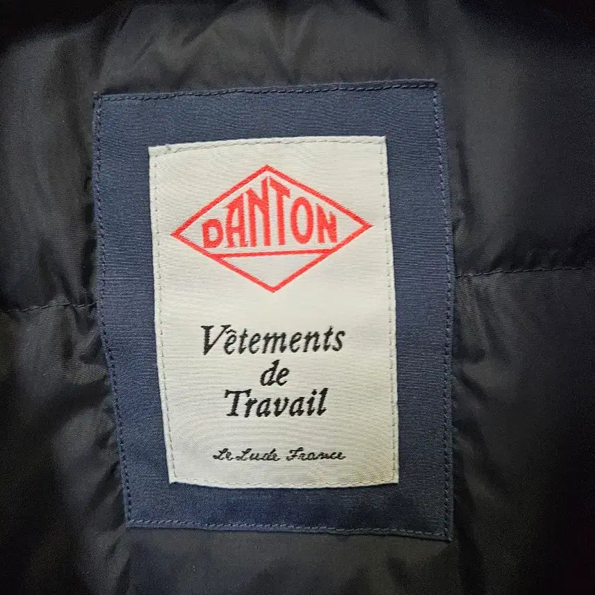 [BUNJANG] Danton Raccoon Fur Down Padding Navy / 44~55) 단톤 DANTON 라쿤퍼 다운 패딩 네이비