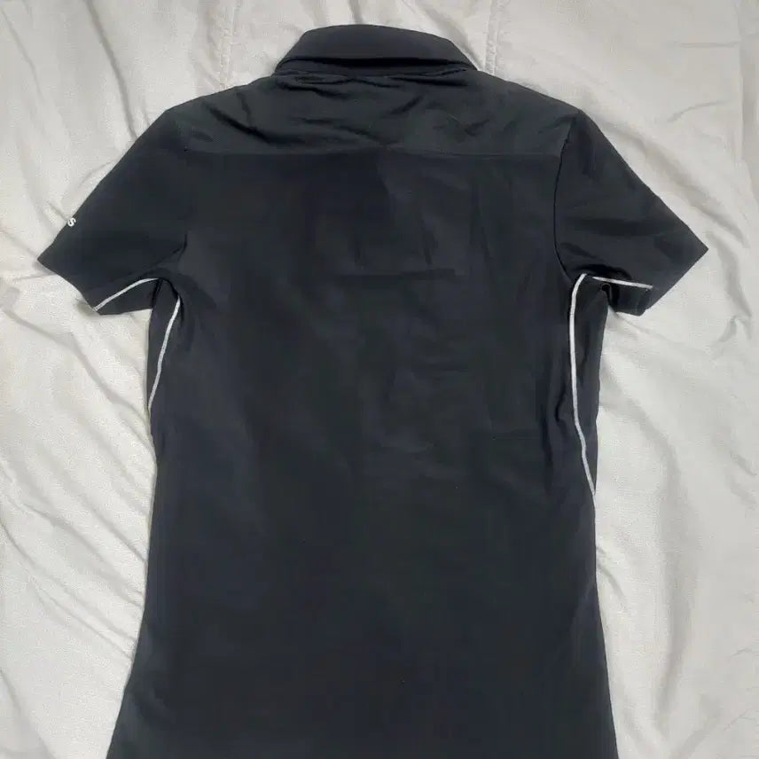 [BUNJANG] Adidas Black Collar T-Shirt XS Size / 여성 아디다스 블랙카라티셔츠 Xs사이즈 55