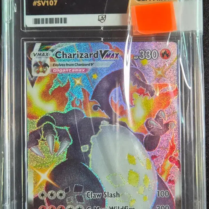 [BUNJANG] Shining Fates Charizard VMAX Full Art Card ACE10 / 샤이닝페이츠 리자몽VMAX 풀아트 ACE10