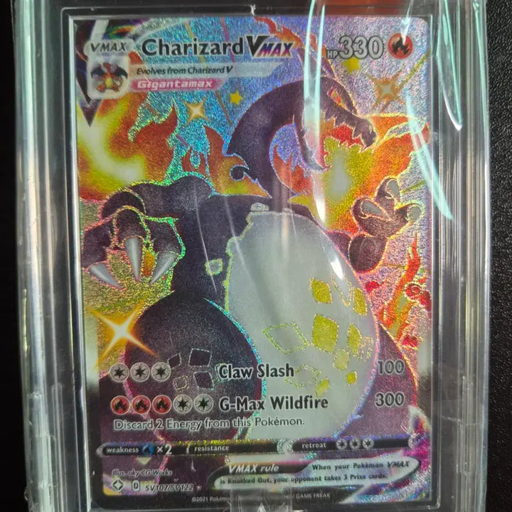 [BUNJANG] Shining Fates Charizard VMAX Full Art Card ACE10 / 샤이닝페이츠 리자몽VMAX 풀아트 ACE10