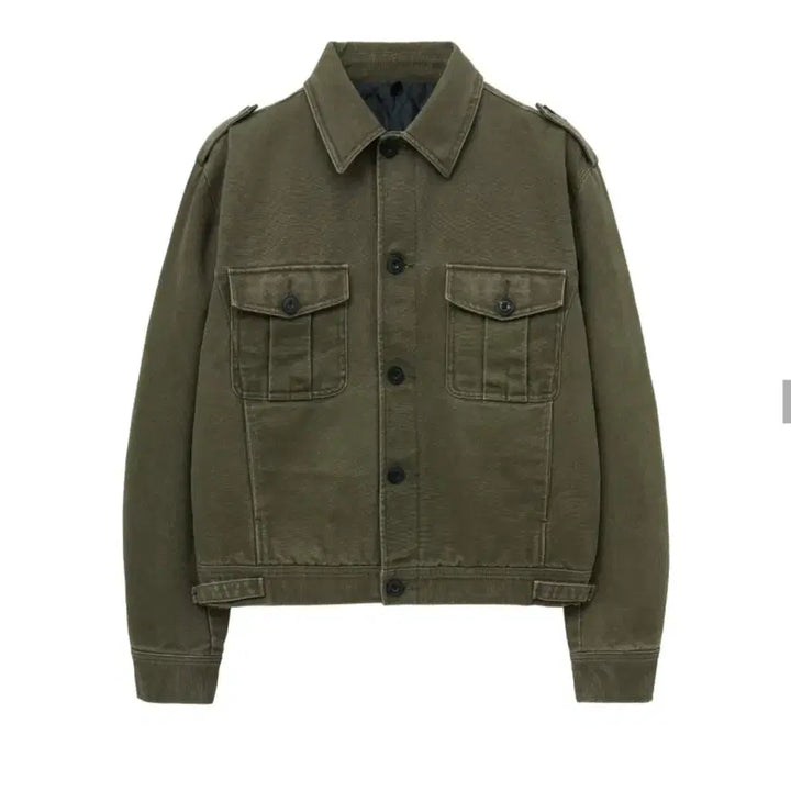 [BUNJANG] NOIR Khaki Detachable Fur Field Jacket Size 48 / 노이어 카키 필드 자켓 48사이즈 밀리터리 털 탈부착 가능