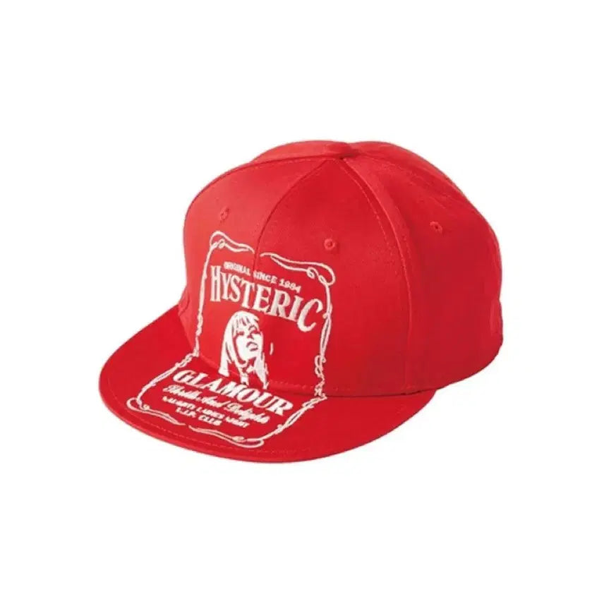 [BUNJANG] Hysteric Glamour Red Cotton Cap Hat / 새상품 히스테릭글래머 위스키자수캡 리드