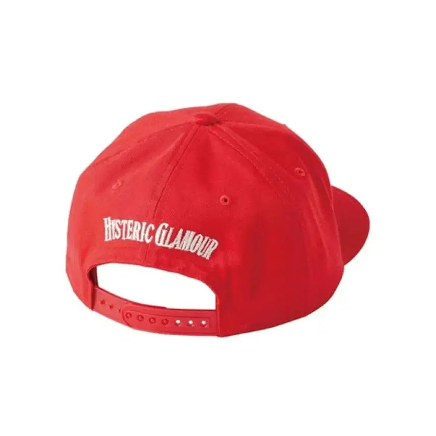 [BUNJANG] Hysteric Glamour Red Cotton Cap Hat / 새상품 히스테릭글래머 위스키자수캡 리드