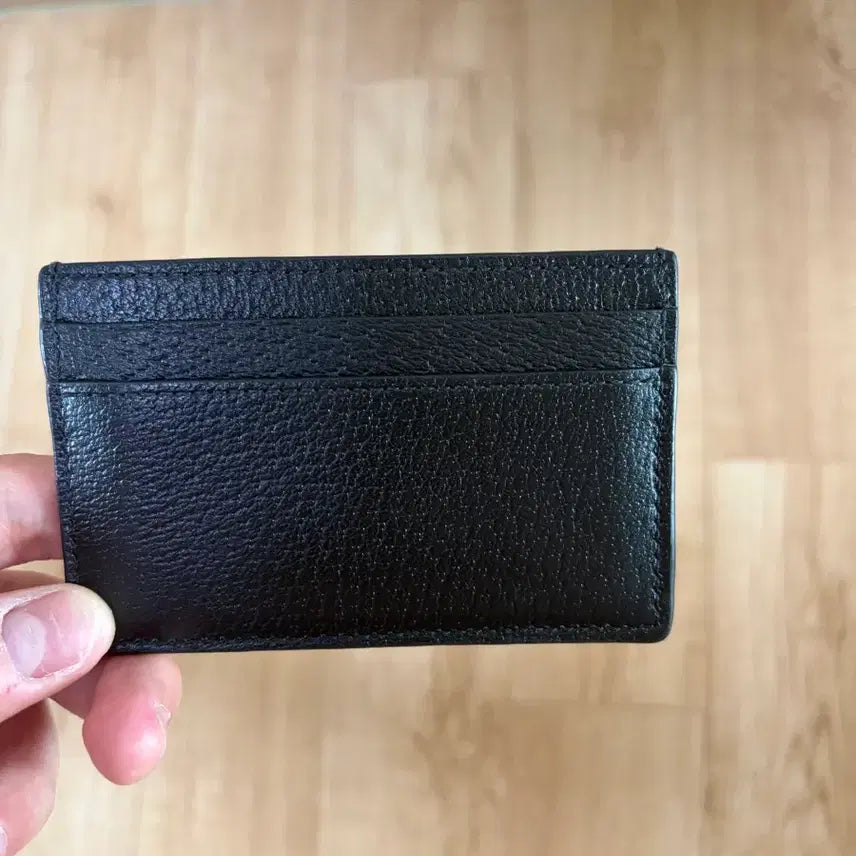 [BUNJANG] Gucci GG Marmont Card Case Black / 구찌 GG 마몬트 카드지갑 블랙