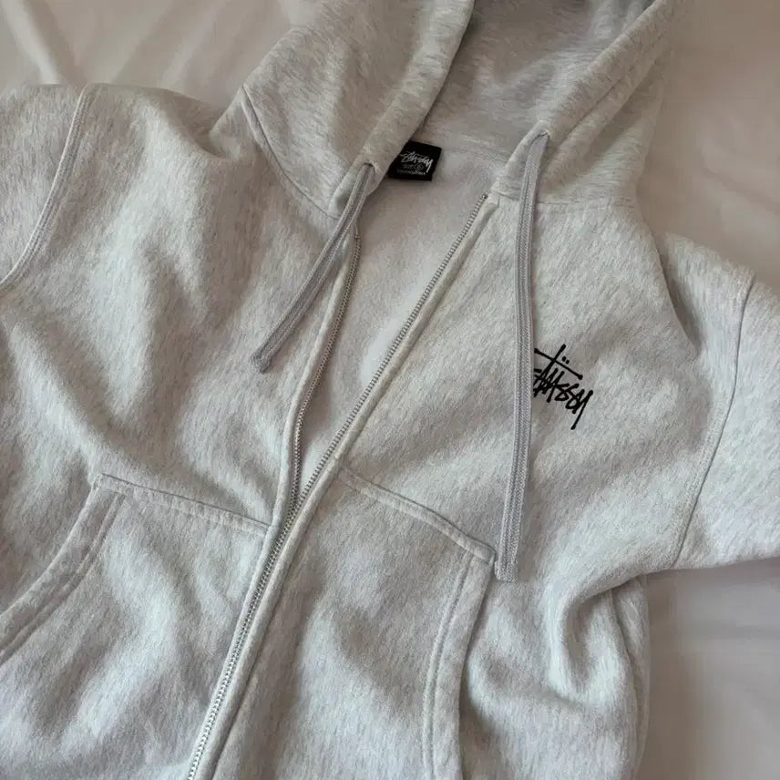[BUNJANG] Stussy Ashdown Basic Zip-Up Hoodie / 스투시 애쉬헤더 베이직 후드집업