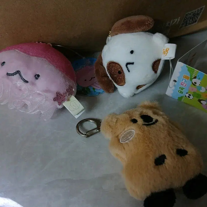 [BUNJANG] Choco-mi Dot Jellyfish, Dog, Quokka Keychain Set / 쪼꼬미 똥 키링 해파리 강아지 쿼카