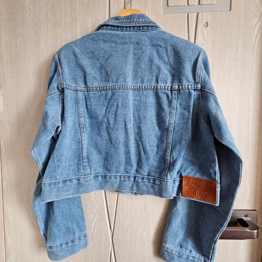 [BUNJANG] Denim Crop Jacket / 데님 크롭 청자켓