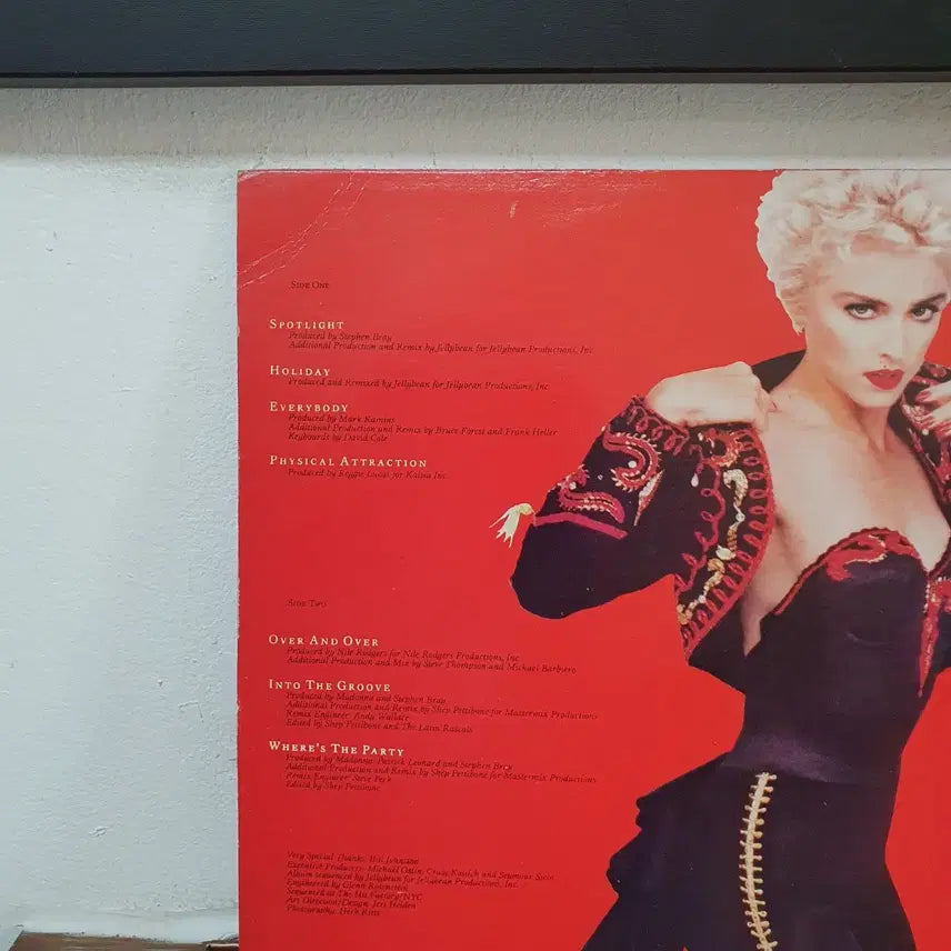 [BUNJANG] Madonna Holiday LP / 마돈나 LP 1987   HOLIDAY