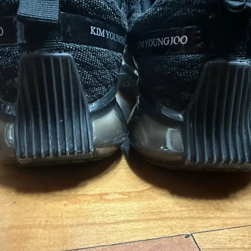 [BUNJANG] Kim Young Joo Sports Dial Sneakers Black 245mm / 김영주 스포츠 다이얼 운동화 트레킹화 블랙 245mm