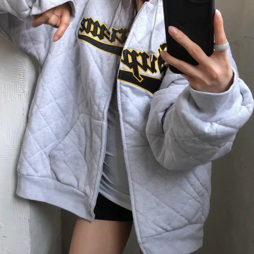 [BUNJANG] Supreme 25FW Quilted Zip-Up Hoodie Sweatshirt XL / Supreme 슈프림 25FW 퀼티드 집업 후드 스웻셔츠
