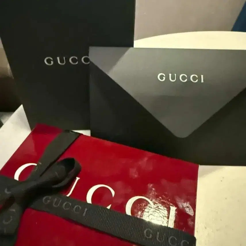 [BUNJANG] Gucci Grey Trimming GG Supreme Card Holder / 새상품급)구찌 그레이 트리밍 GG 수프림 카드지갑