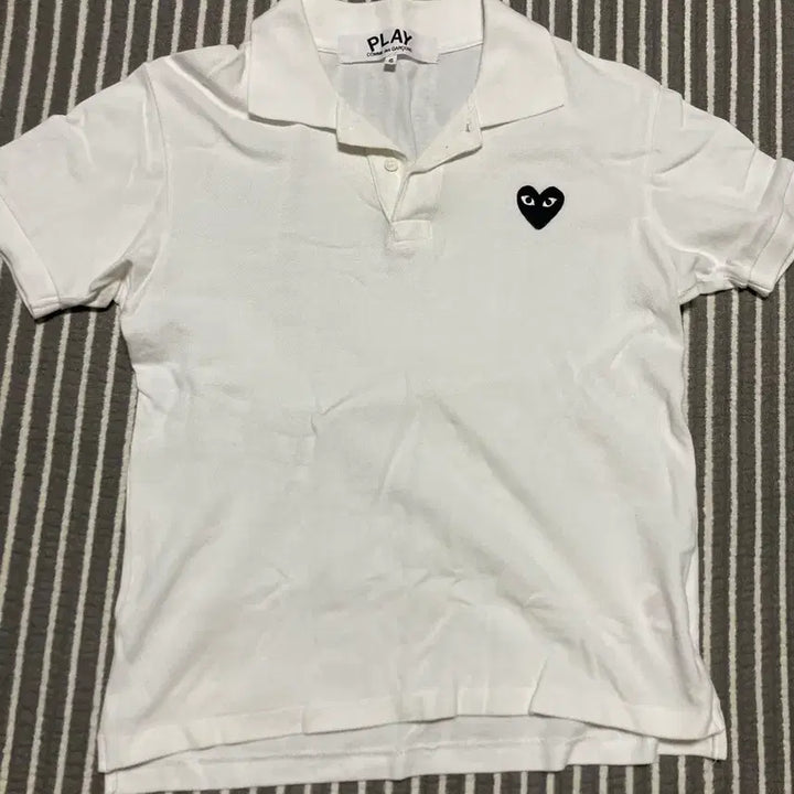 [BUNJANG] Comme des Garçons Black Emblem Polo Shirt - Size S / 꼼데가르송 카라티