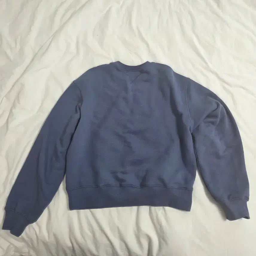 [BUNJANG] COOR V Stitch Short Sweatshirt / 쿠어(COOR) 브이 스티치 쇼트 스웻셔츠