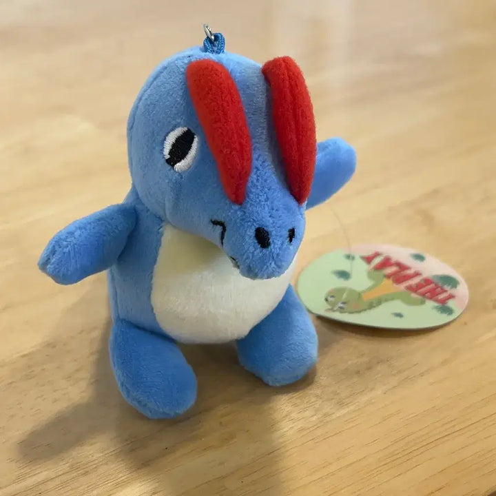 [BUNJANG] The Play Dinosaur Plush Keychain Blue / THE PLAY 더 플레이 공룡 인형 키링 블루