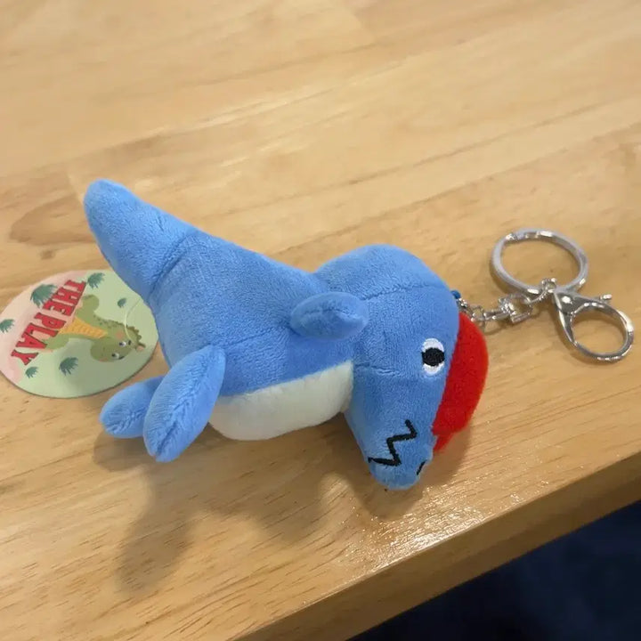 [BUNJANG] The Play Dinosaur Plush Keychain Blue / THE PLAY 더 플레이 공룡 인형 키링 블루