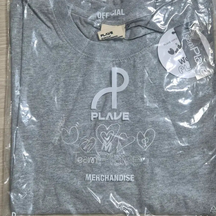 [BUNJANG] PLAVE Heart T-Shirt Short Sleeve M / 플레이브 하트 티셔츠 반팔티m