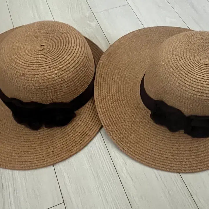 [BUNJANG] Rattan Hat Set / 라탄 모자 2개