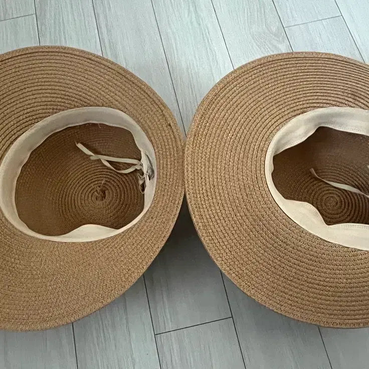 [BUNJANG] Rattan Hat Set / 라탄 모자 2개
