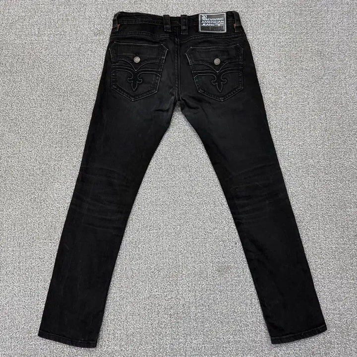 [BUNJANG] Rock Revival Black Denim Pants Size 33 / 33 락리바이벌 Rock Revival 블랙 데님 팬츠 흑청 바지