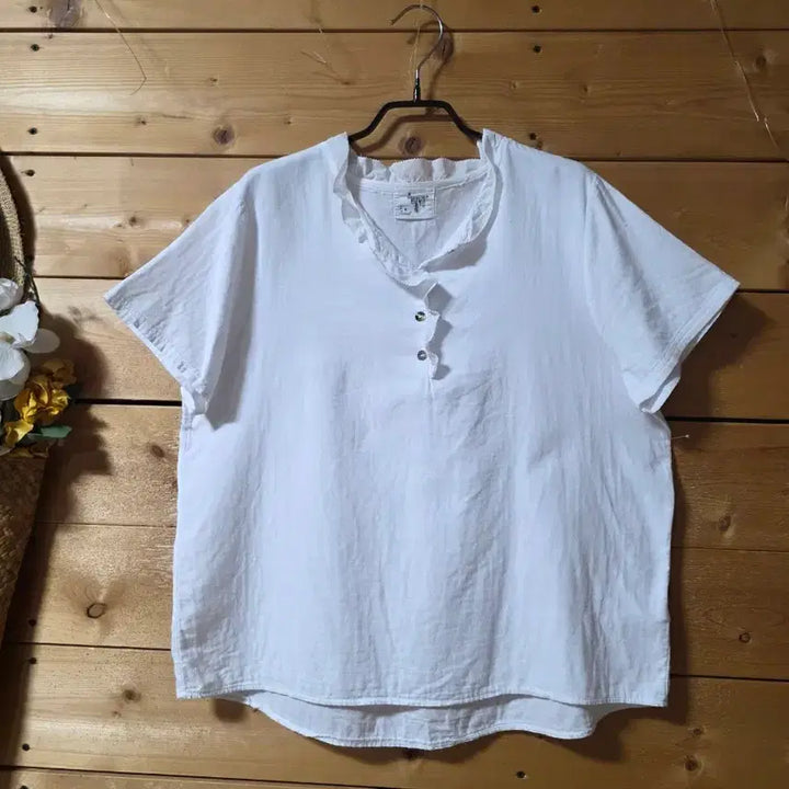 [BUNJANG] Cotton Blend T-Shirt / 면혼방티