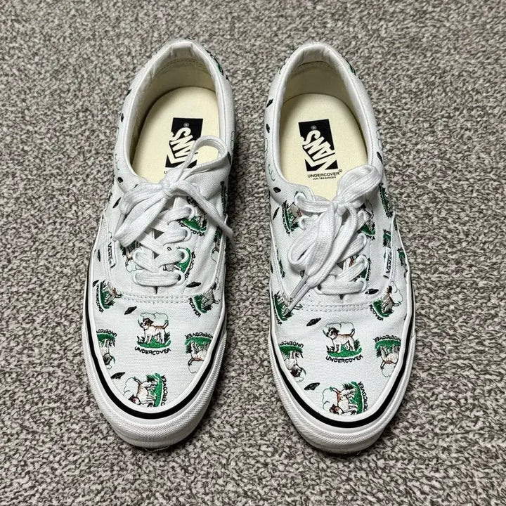 [BUNJANG] Vans x Undercover OTW Era 95 White Sneakers / [280] 언더커버 반스 OTW 에라 95 화이트
