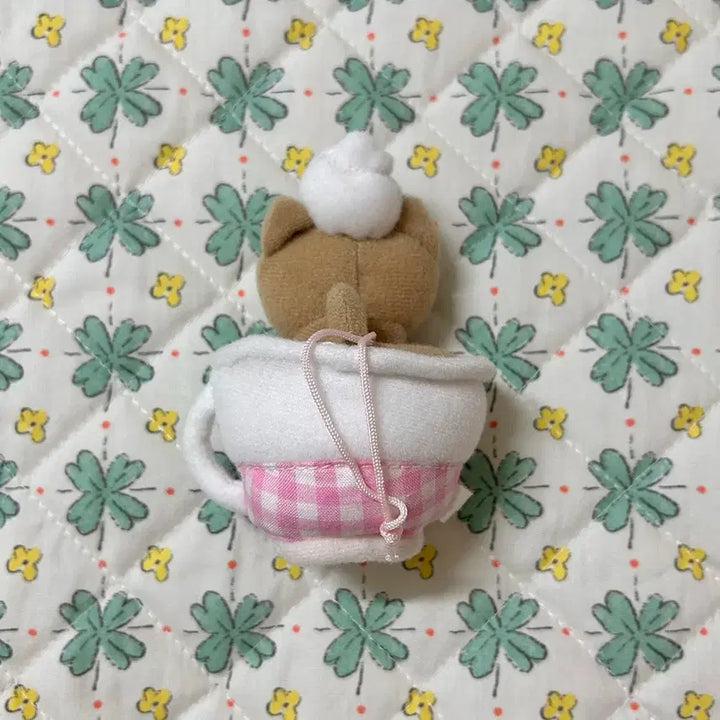 [BUNJANG] San-X Nyan Nyan Nyanko Cappuccino Plush Doll / 고전) 산엑스 냥냥냥코 카푸치노 인형