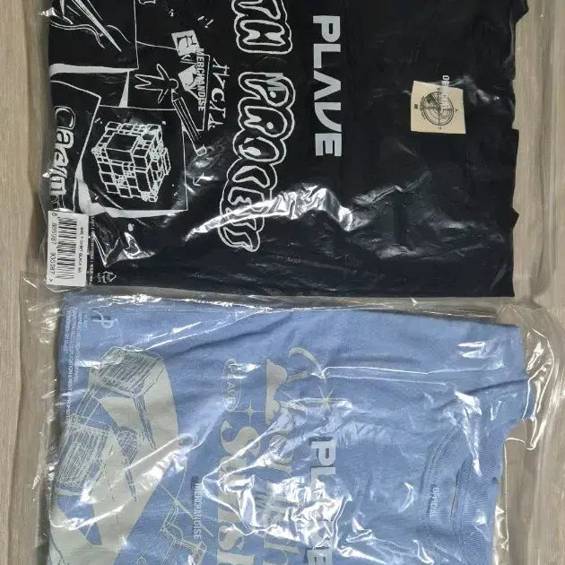[BUNJANG] PLAVE Crewneck Long Sleeve T-shirt Light Blue M / 플레이브 크루넥 긴팔티m 하늘색 라이트블루 더현대