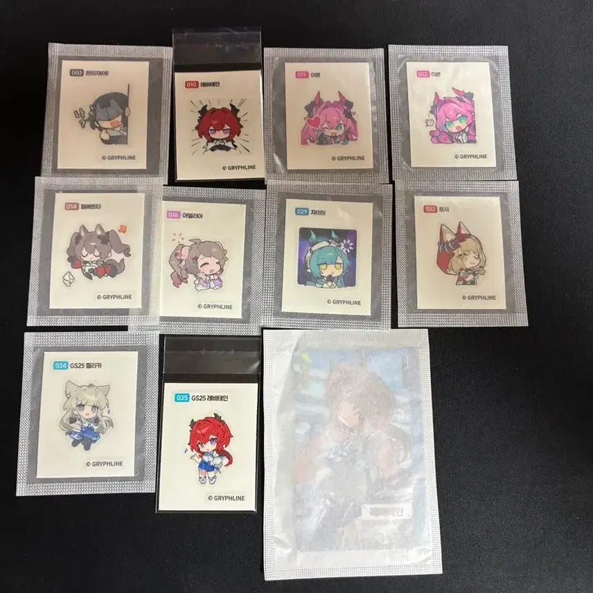 [SOLD OUT] 명일방주 엔드필드 띠부씰 이본 레바테인 질베르타