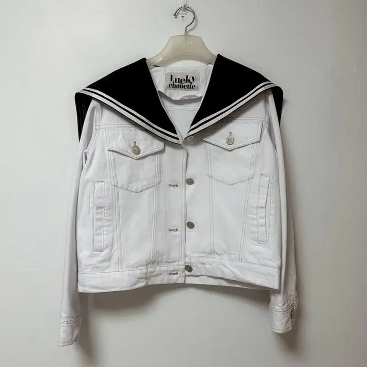 [SOLD OUT] 럭키슈에뜨 세일러 데님자켓