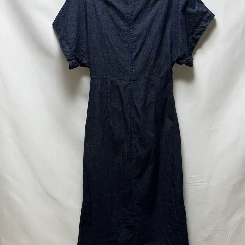 [BUNJANG] Zara Denim Shirring Long Dress / 자라 데님 셔링 원피스