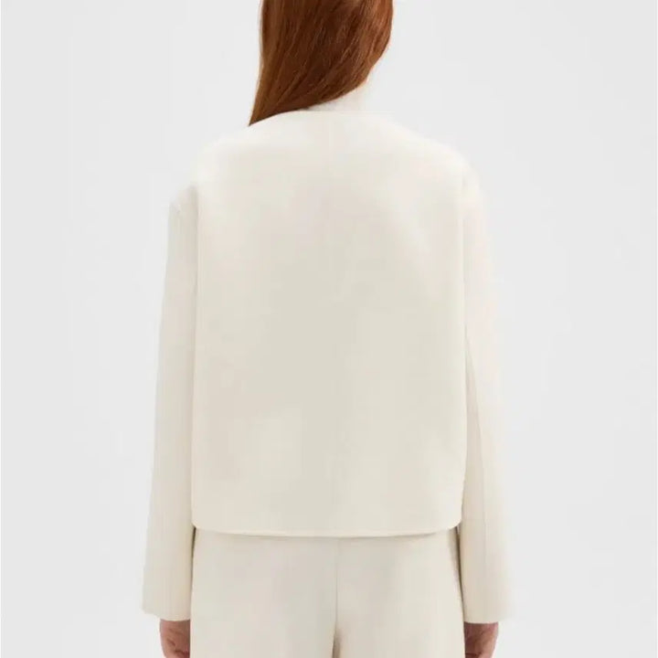 [BUNJANG] Theory Double-Faced Wool Cashmere Blend Jacket / 띠어리 더블페이스 울 캐시미어 블렌드 자켓