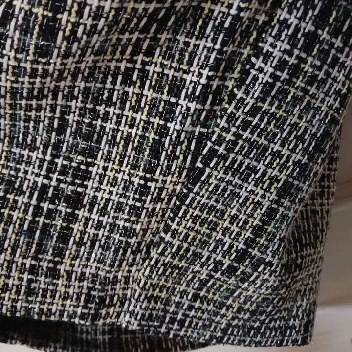 [BUNJANG] Tweed Long Skirt - Size S / 새상품/트위드 롱치마 S