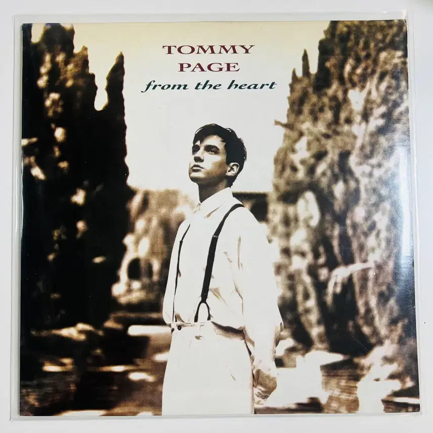[BUNJANG] Tommy Page From The Heart LP Album / 토미페이지 From The Heart LP 음반 팝니다.