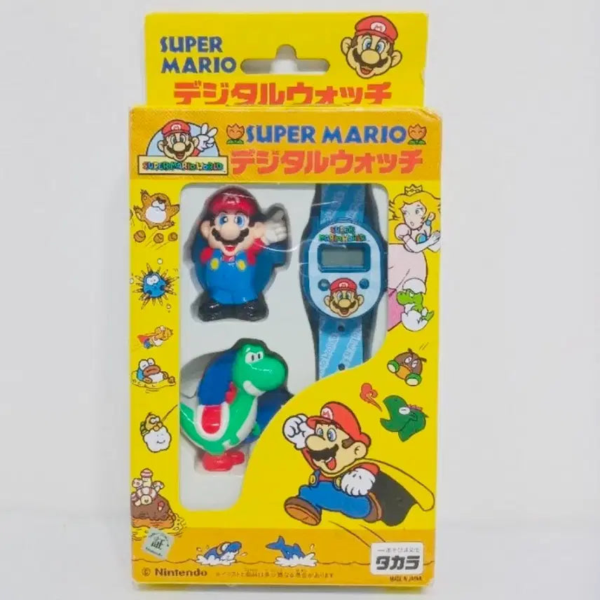 [BUNJANG] Super Mario World Unused Digital Watch / 슈퍼마리오월드 미사용 디지털워치