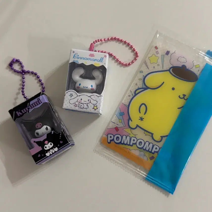[BUNJANG] Sanrio Choco Box Cinnamoroll Kuromi Package Keyring / 산리오 초코박스 시나모롤 쿠로미 패키지 키링