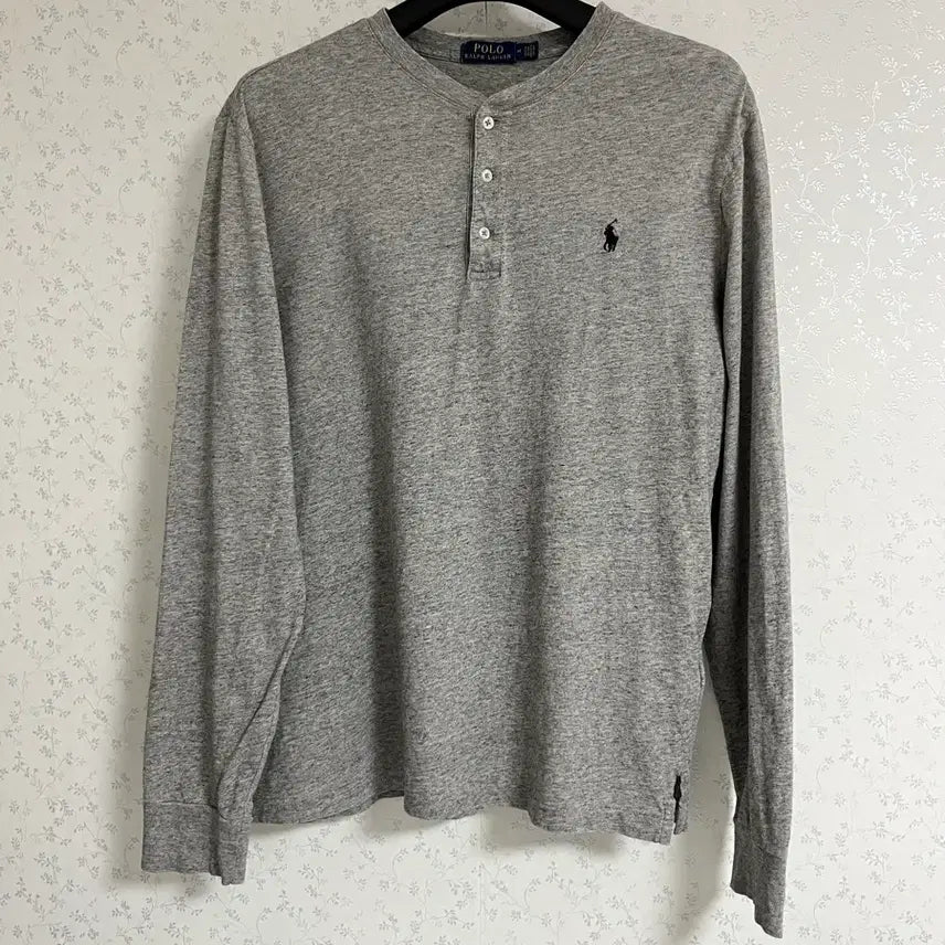 [SOLD OUT] 폴로 랄프로렌 그레이 색상 헨리넥 m