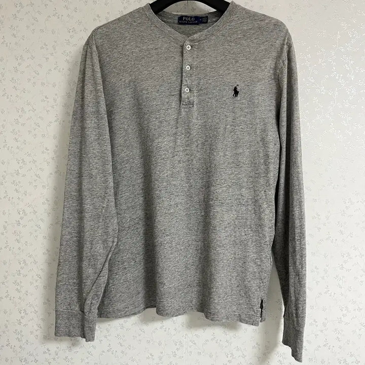[SOLD OUT] 폴로 랄프로렌 그레이 색상 헨리넥 m