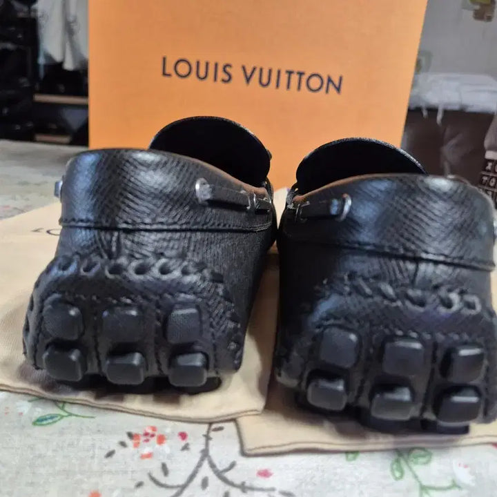 [BUNJANG] Louis Vuitton Black Driving Shoes Loafers / 루이비통 블랙 드라이빙 슈즈 로퍼