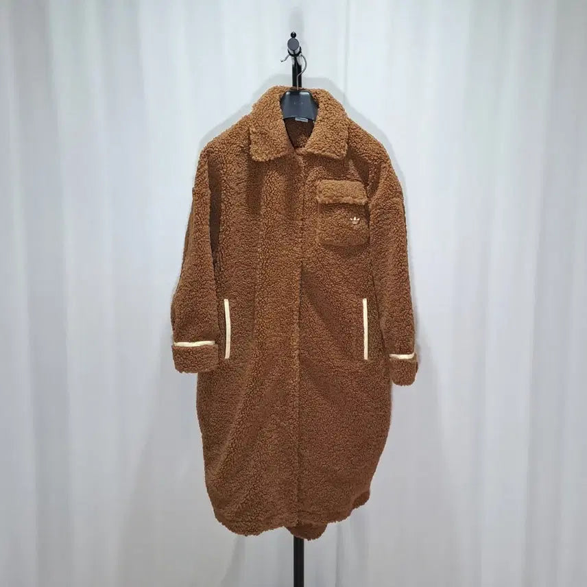 [BUNJANG] Adidas Jennie Cozy Sherpa Jacket / (무배) 아디다스 제니 코지 쉐르파 L 333