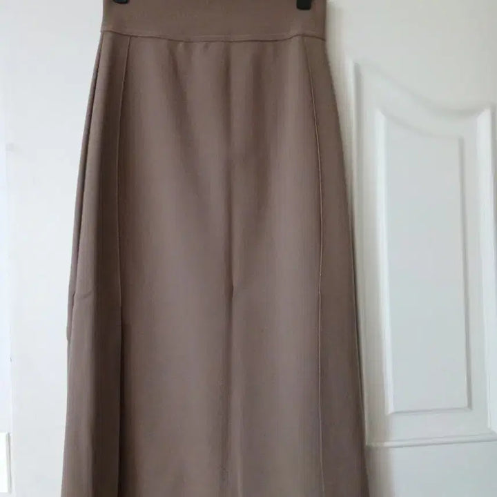 [BUNJANG] Cocoa Span Banding Long Skirt S / 코코아 스판 밴딩 롱치마 S
