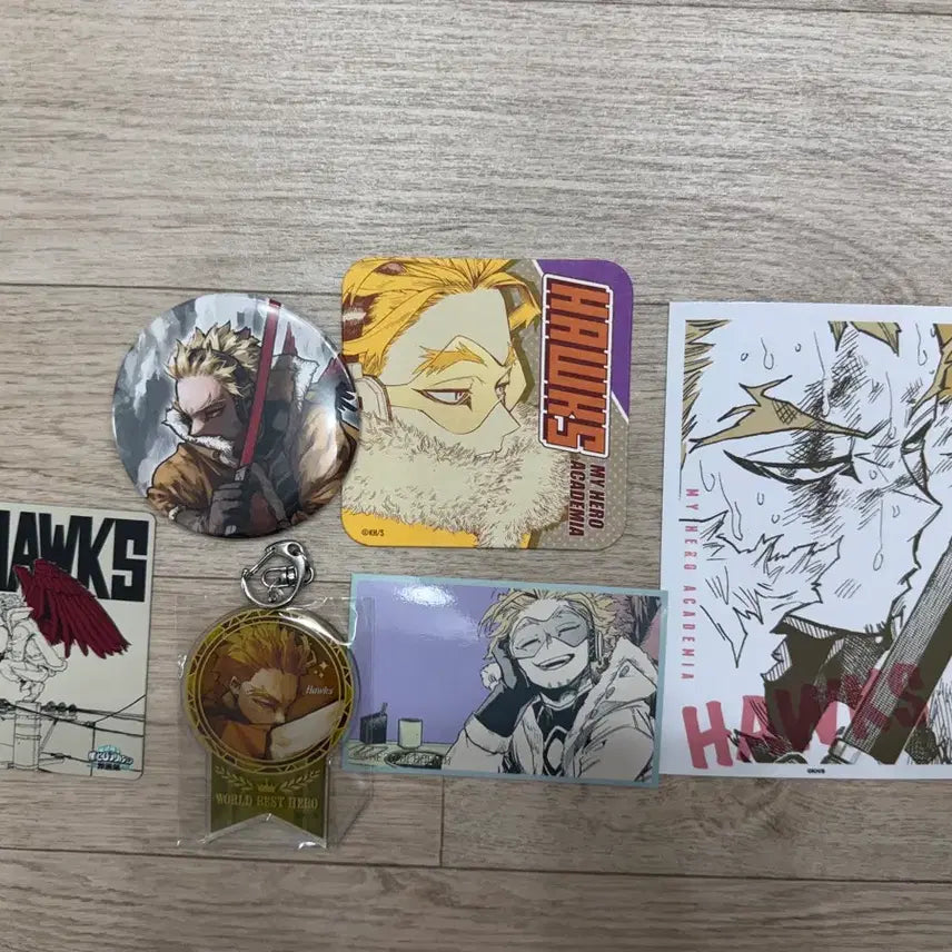 [BUNJANG] My Hero Academia Original Art Exhibition Hawks Bundle Set / 히로아카 원화전 나히아 원화전 호스크 일괄